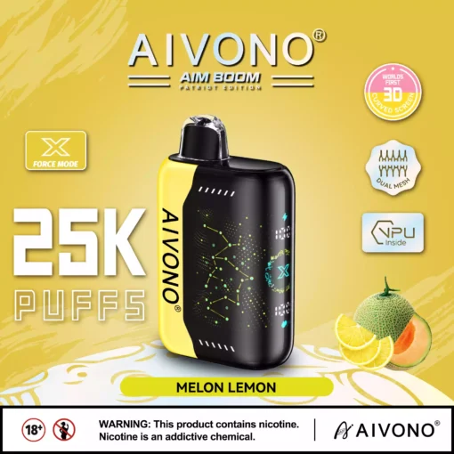 Aivono Aim Boom 25000 de pufuri din fabrică de vânzare cu ridicata cu nicotină scăzută cu o varietate de arome pentru o experiență proaspătă de vaporizare 8