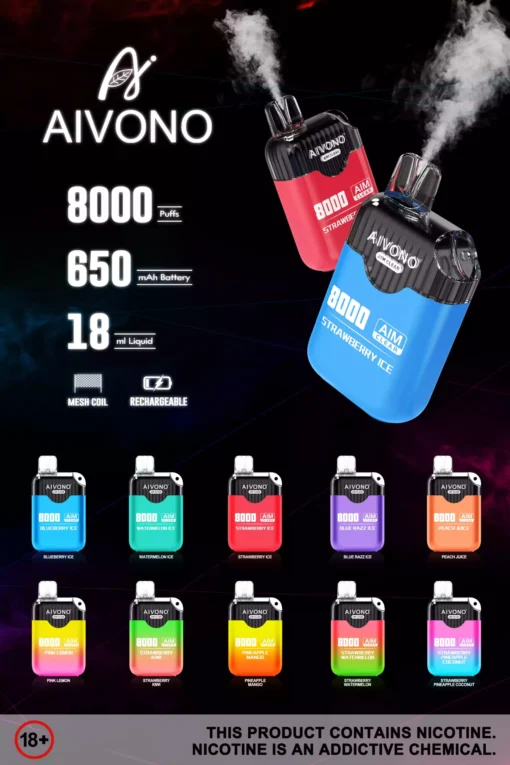 Mixed Berry Aivono Vapes for Finnish Buyers