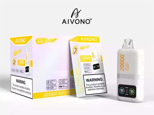 Aivono Vapes Aim Magic 20000 Puflar Fabrika Toptan Satışı Taze Bir Vaping Deneyimi için Lezzet Çeşitliliği ile Düşük Nikotin 11 1