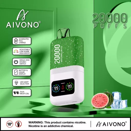 Aivono Vapes Aim Magic 20000 Puflar Taze Bir Vaping Deneyimi için Lezzet Çeşitliliği ile Fabrika Toptan Satış Düşük Nikotin (2)