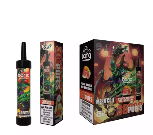 BANG 36000 DTL Shisha Puffs mit niedrigem Nikotingehalt 0% 2% 3% 5% Werkslieferung mit mehreren Geschmacksrichtungen für den Großhandel (1)BANG 36000 DTL Shisha Puffs mit niedrigem Nikotingehalt 0% 2% 3% 5% Werkslieferung mit mehreren Geschmacksrichtungen für den Großhandel (1)