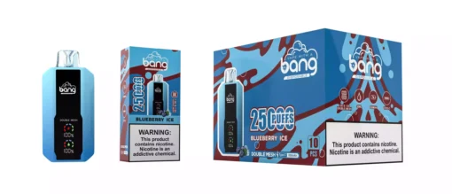 Bang 25000 Puffs Full Screen Low Nicotine 0% 2% 3% 5% Оптова фабрика Нові варіанти смаку (7)