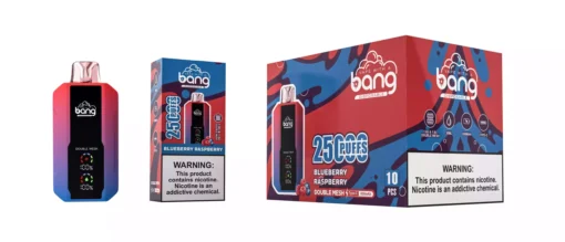 Bang 25000 Puffs Повний екран Низький рівень нікотину 0 2 3 5 Фабричний опт Нові параметри смаку 8 1 масштабований