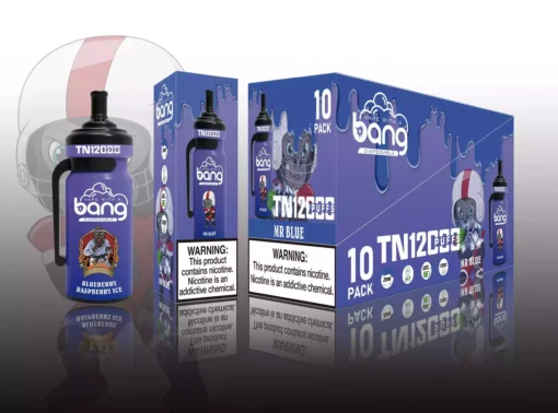 „Bang TN 12000 Puffs“ 0% 2% 3% 5% Mažo nikotino gamyklos didmeninė prekyba įvairiais skoniais šviežiam garinimui (2)