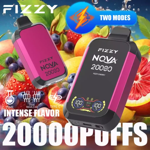 Sperimenta nuovi sapori con Fizzy Nova 20000 Puffs Vapes monouso all'ingrosso diretti in fabbrica 13