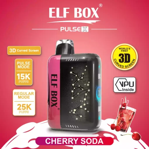 Avastage unikaalseid maitsevõimalusi tootega ELF BOX PULSE X Puffs Wholesale 3