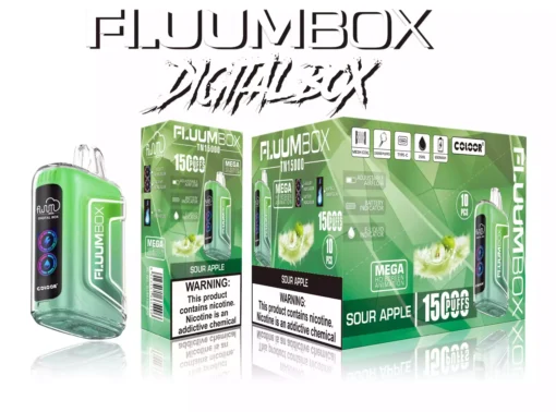 FLUUM Box 15000 LED Puffs Engros fra kilde Fabriks bredt smagssortiment Frisk oplevelse 6 skaleret