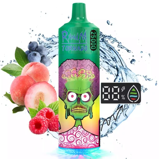 Direto da fábrica RAHDM TORNADO K16S 25000 Puffs Vape Descartável Atacado com Diversos Sabores Sabor Fresco 21