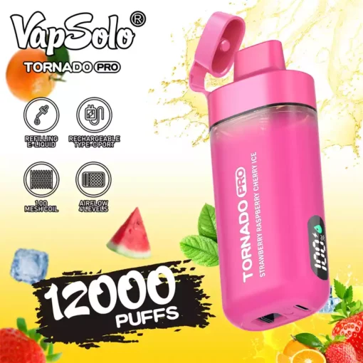 Best Strawberry Flavored Vapsolo Vapes Wholesale for Finland Retailers