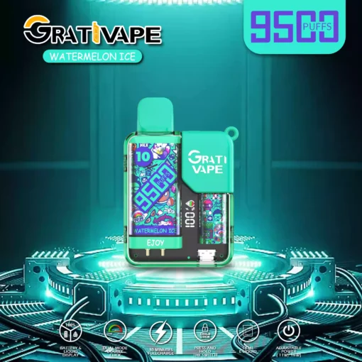 Grativape Ejoy 9500 Puff alacsony nikotintartalmú nagykereskedelmi gyári forrásból 21