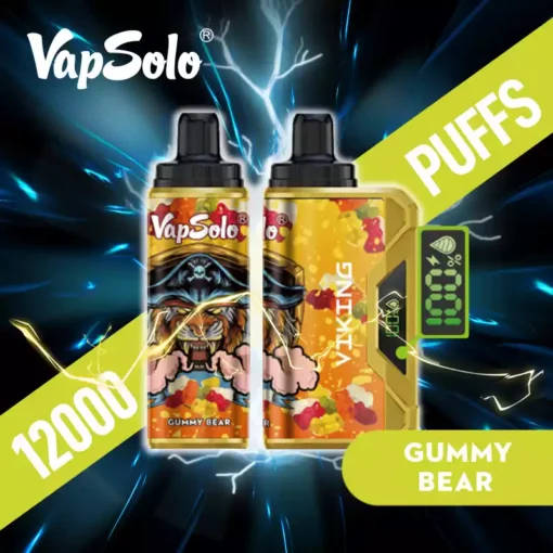 Vapsolo Viking Puffs Puf cu nicotină scăzută, direct din fabrică, cu o varietate de arome pentru o vaporizare superioară 11