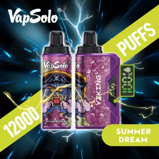 Vapsolo Viking Puffs Puf cu nicotină scăzută, direct de la fabrică, cu o varietate de opțiuni de aromă pentru o vaporizare superioară 7