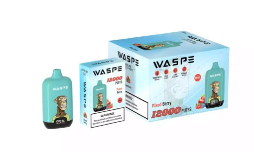 Waspe 12000 Puffs Digital Box Vapes usa e getta diretti a basso contenuto di nicotina per la vendita all'ingrosso con scelte di sapore migliorate 17