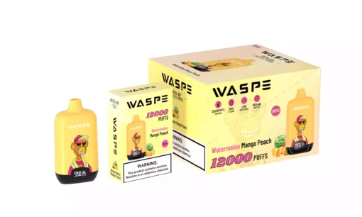 Waspe 12000 Puffs Digital Box Vapes usa e getta diretti a basso contenuto di nicotina per la vendita all'ingrosso con scelte di sapore migliorate 7