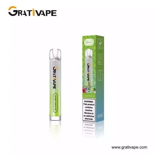 Hurtownia Grativape Gem 600 Puffs Jednorazowe Vape Wiele Smaków 11