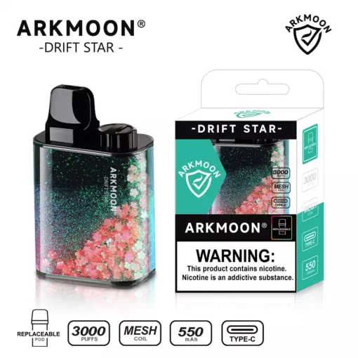 AOKIT Arkmoon Drift Star 3000 továrenský veľkoobchodný predaj s možnosťou výberu príchutí 1