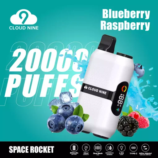 CLOUD NINE D33 20000 Puffs monouso Vape Pen all'ingrosso Origina EU Warehouse 2024 Nuovo supporto OEMODM 6