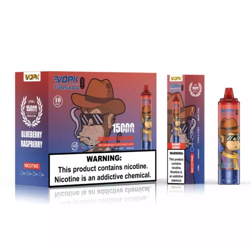 VOPK TORNADO 15000 puffs Wholesale Direct from Factory Multiple Flavors for a New Experience 5