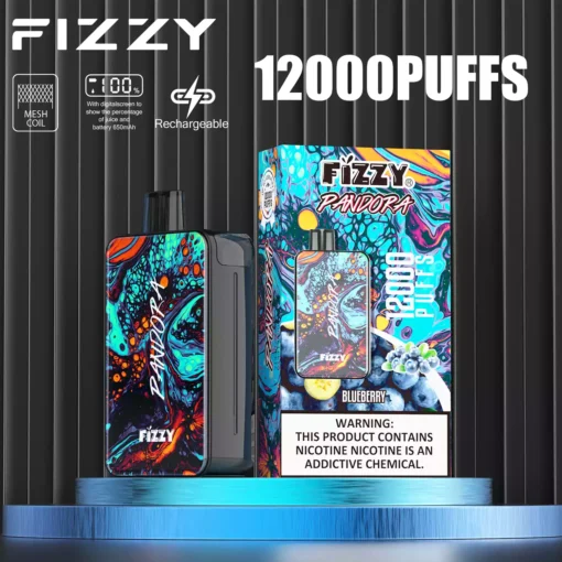 Fizzy Pandora 12000 Puffs Multiple Flavors Wholesale Direct from Factory 4