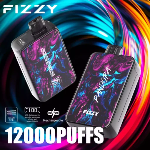 Fizzy Pandora 12000 Puffs Multiple Flavors Wholesale Direct from Factory 5