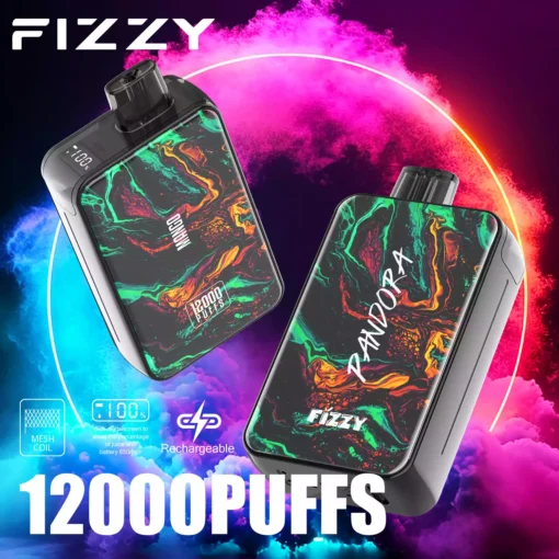 Fizzy Pandora 12000 Puffs Multiple Flavors Wholesale Direct from Factory (7)