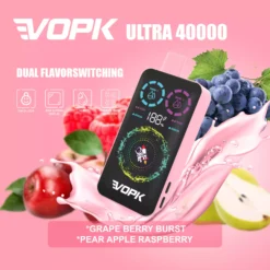 Best-Selling VOPK Ultra 40000 Puffs Disposable Vape with Child Lock and Dual Flavor Switch (1)