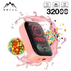 Bestselling Vhill Full Screen 32000 Puffs Disposable Vape of 2025 with Adjustable Airflow and Dual Mode Features (1)
