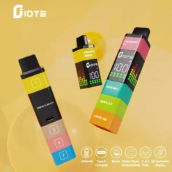 Hot-Selling IQTE 2400 Puffs Disposable Vape with Mesh Coil and Long-Lasting 600mAh Battery (3)