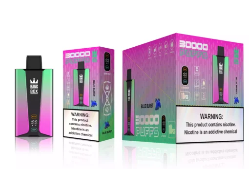 High-Quality BANG BOX 30000 Puffs Disposable Vape with Battery and Fuel Level Indicator