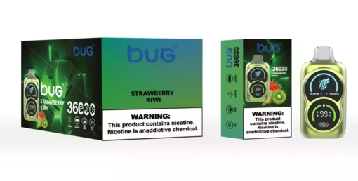High-Quality BUG-08 Wolf Head Rechargeable Vape with 20000 Puffs and Type-C Charging