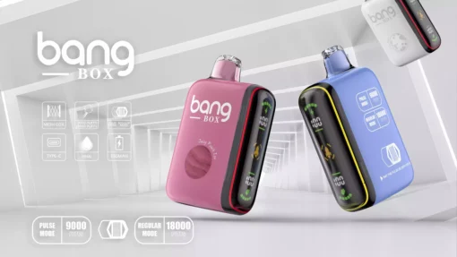 High-Quality Bang BOX 9000-18000 Puffs Disposable Vape with Type-C Charging and Battery Indicator