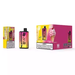 Premium ZOOY Twins 30000 Puffs Disposable Vape Wholesale Factory Source with 5 Percent Nicotine Dual Mesh Coil and Smart Screen TYPE C Rechargeable Design