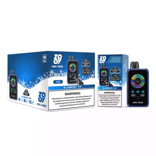 Top Quality ZOOY ZERO 45000 Puffs Disposable Vape Smart Display Adjustable Airflow