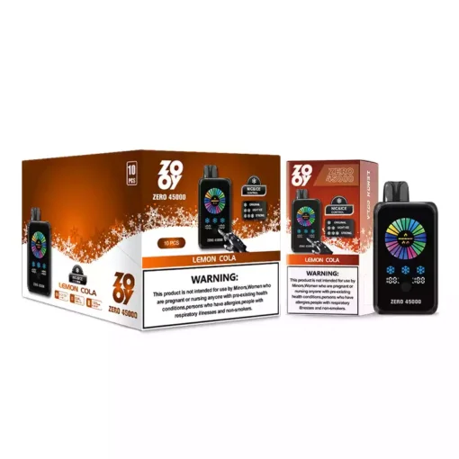 Top Quality ZOOY ZERO 45000 Puffs Disposable Vape Smart Display Adjustable Airflow