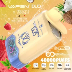 Wholesale VAPEN DUO 40K PUFFS Available in 2% and 5% Nicotine Strength with 12 Flavor Options