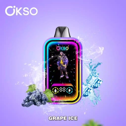High Performance OKSO Magic Mirror 50000 Puffs with Dual Mesh Coil Technology and Child Safety Feature