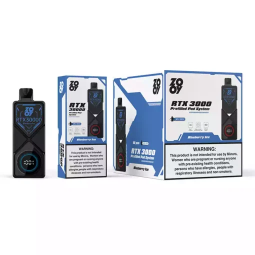 High Performance Zooy RTX 30000 Puffs Disposable Vape from Trusted Supplier