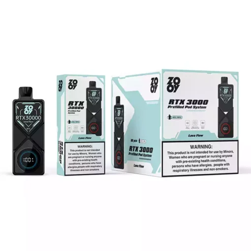 High Performance Zooy RTX 30000 Puffs Disposable Vape from Trusted Supplier
