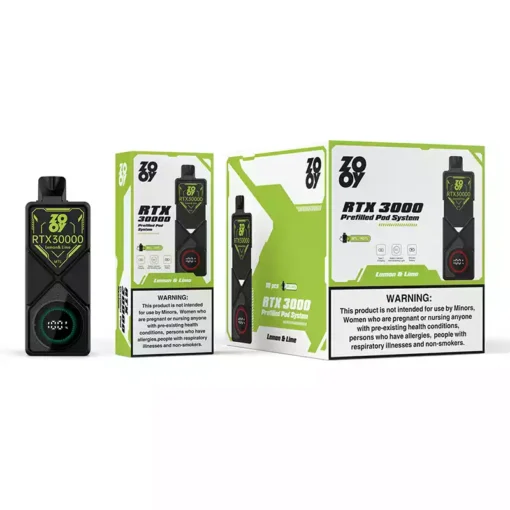 High Performance Zooy RTX 30000 Puffs Disposable Vape from Trusted Supplier