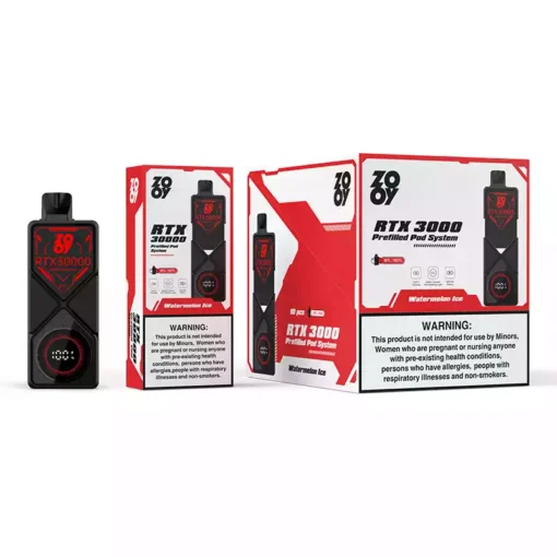 High Performance Zooy RTX 30000 Puffs Disposable Vape from Trusted Supplier