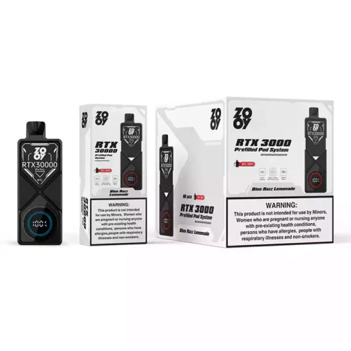 High Performance Zooy RTX 30000 Puffs Disposable Vape from Trusted Supplier