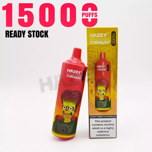 High Quality Hazey A40 15000 Puffs Rechargeable Vape Available With 2 and 5 Nicotine Percent