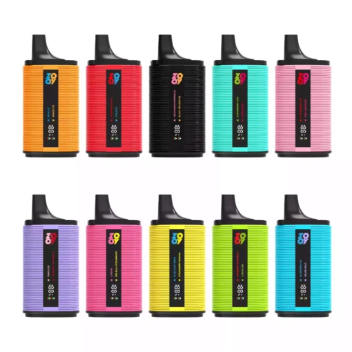 High puff count Zooy Twins 35000 Puffs disposable vape for dual flavor lovers