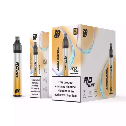 Premium Zooy vape RD disposable vape with mesh coil and Type C charging