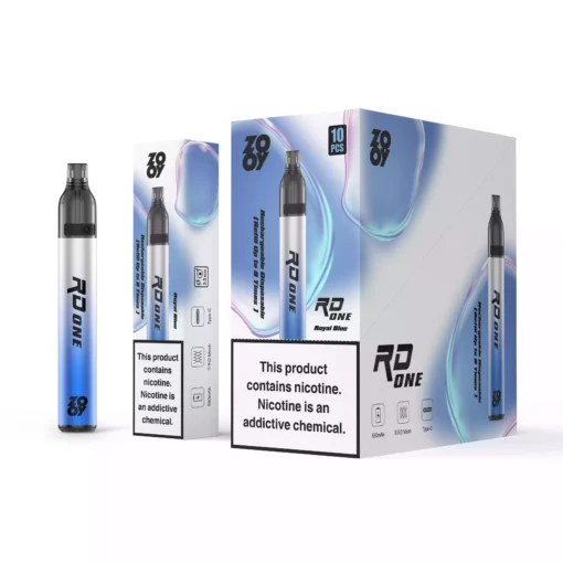 Premium Zooy vape RD disposable vape with mesh coil and Type C charging