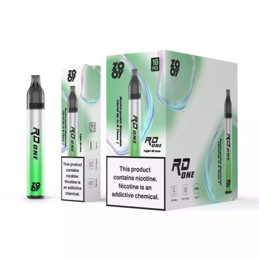Premium Zooy vape RD disposable vape with mesh coil and Type C charging