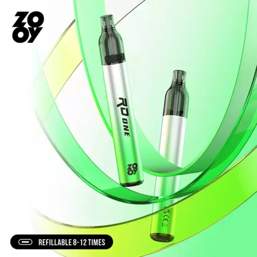 Premium Zooy vape RD disposable vape with mesh coil and Type C charging