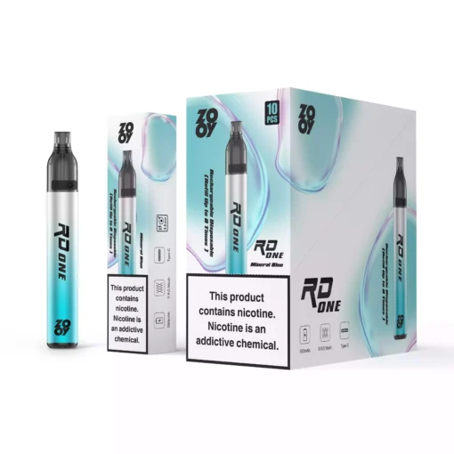 Premium Zooy vape RD disposable vape with mesh coil and Type C charging