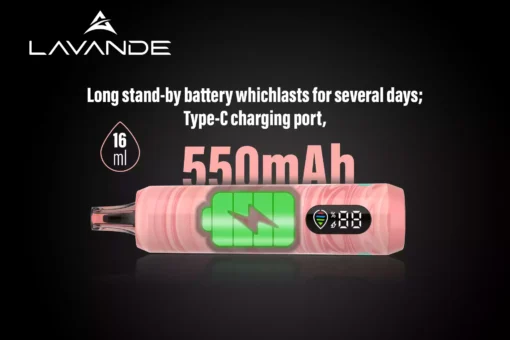 Top Quality Rechargeable Disposable Vape Lavande NEBULA 15000 Puffs with LED Screen
