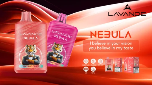 Top Quality Rechargeable Disposable Vape Lavande NEBULA 15000 Puffs with LED Screen